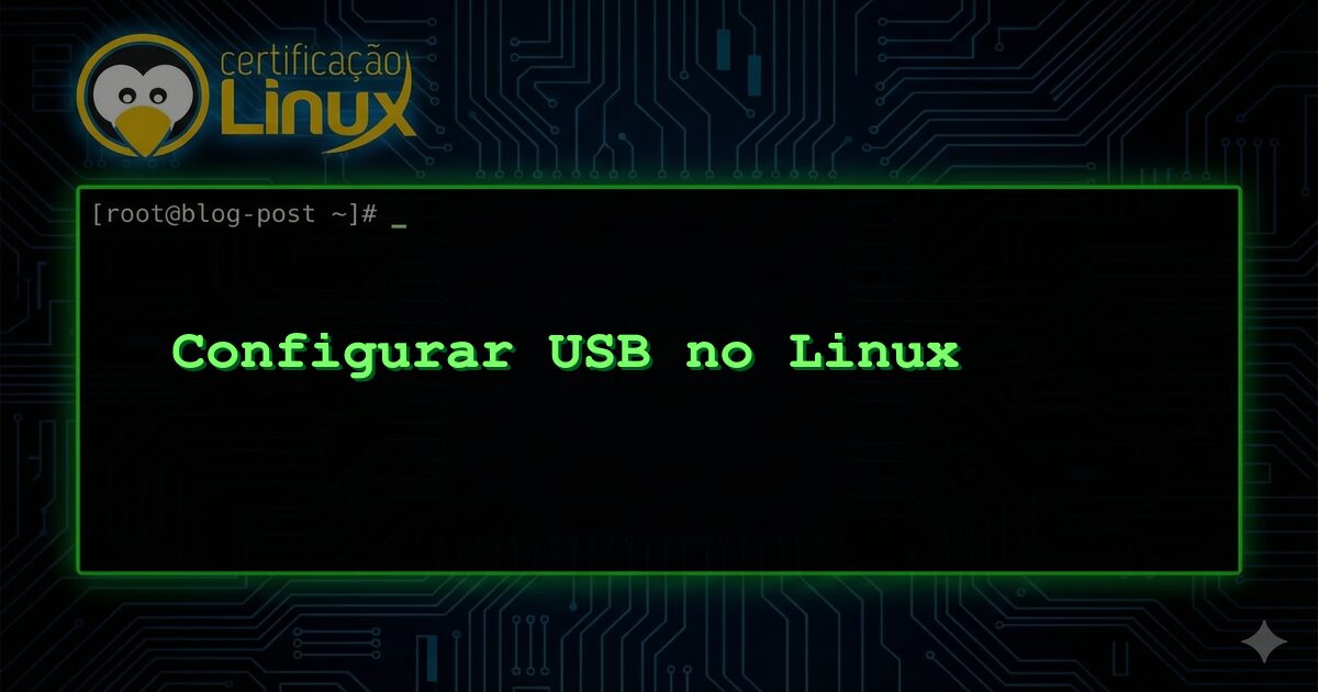 Configure USB on Linux