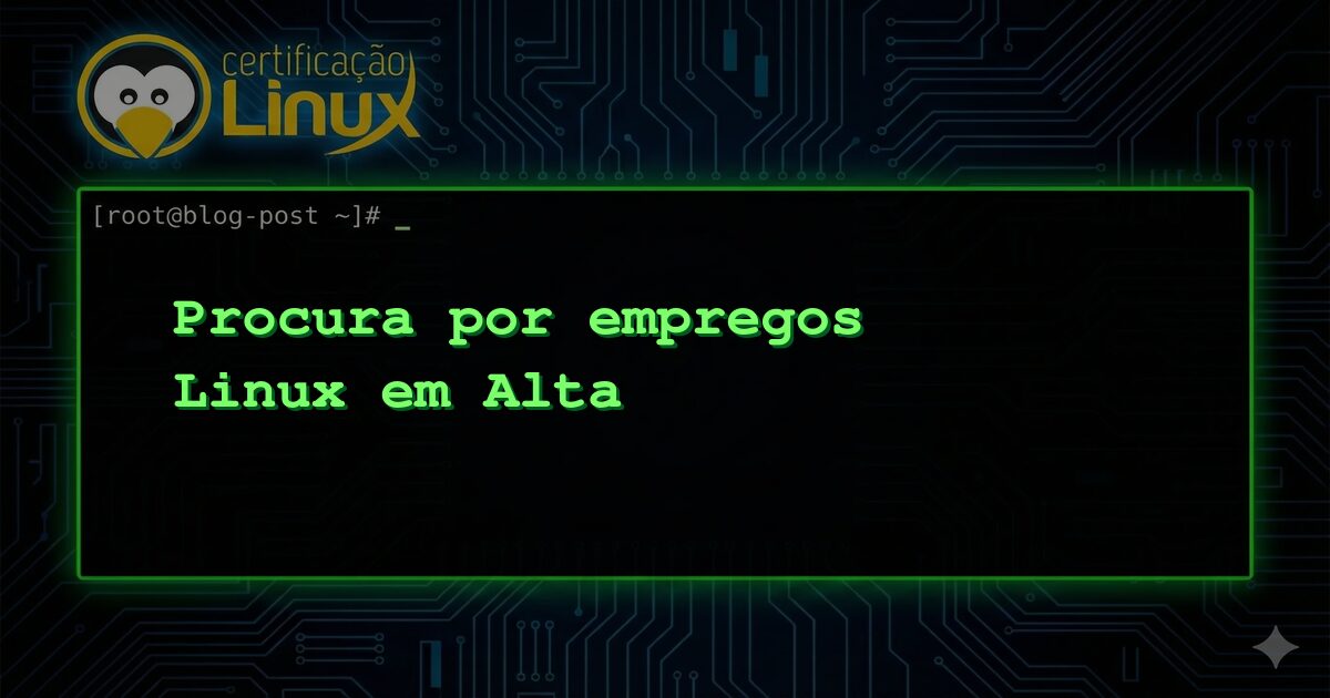 Procura por empregos Linux em Alta