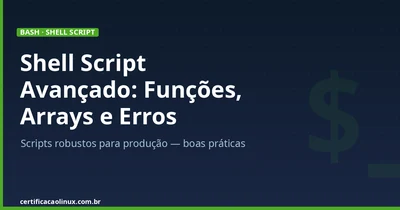 Shell Script Avanzado: Funciones, Arrays y Manejo de Errores