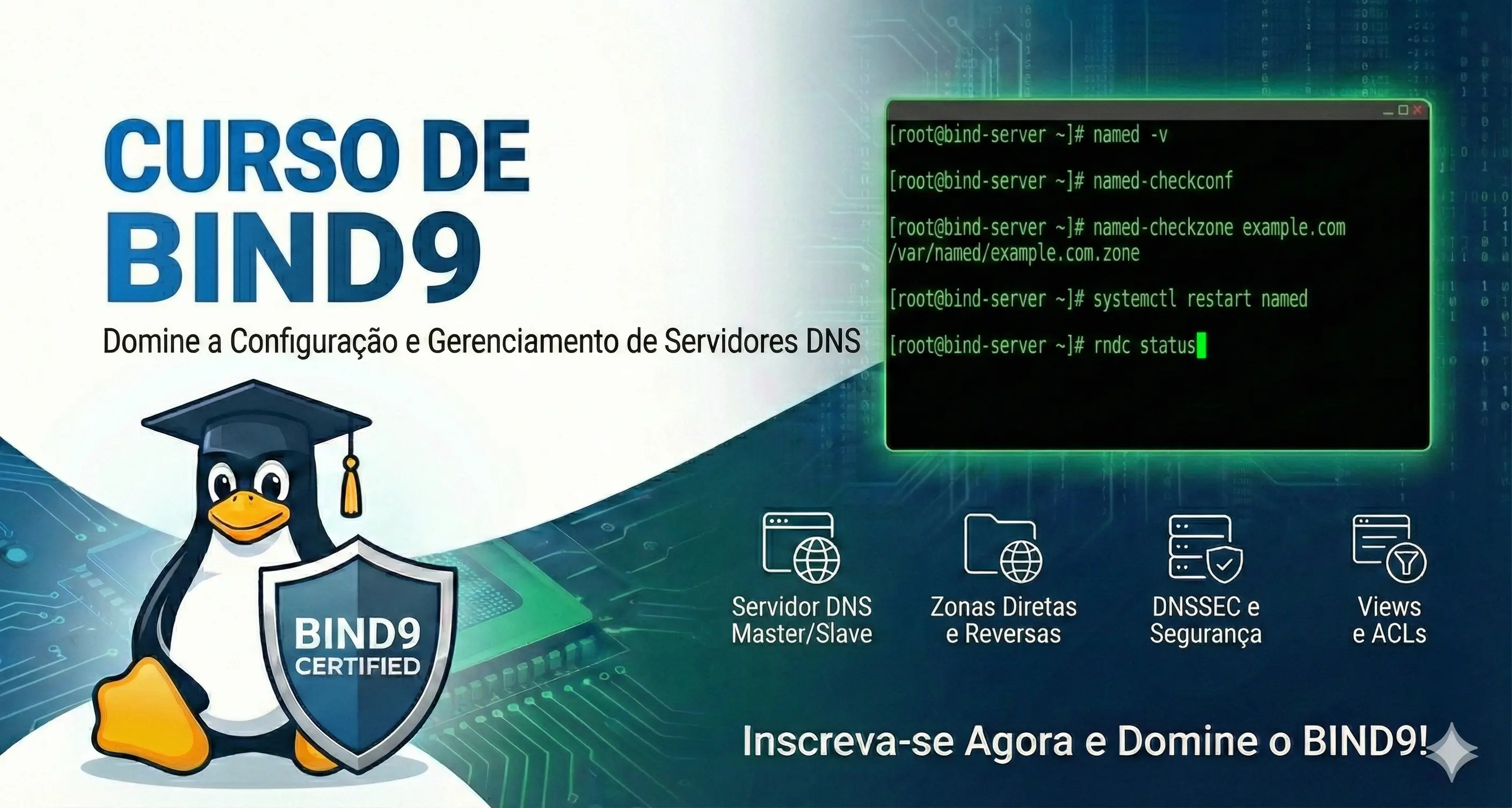 DNS com Bind9 — Administração de DNS para quem precisa dominar a base que mantém a internet funcionando