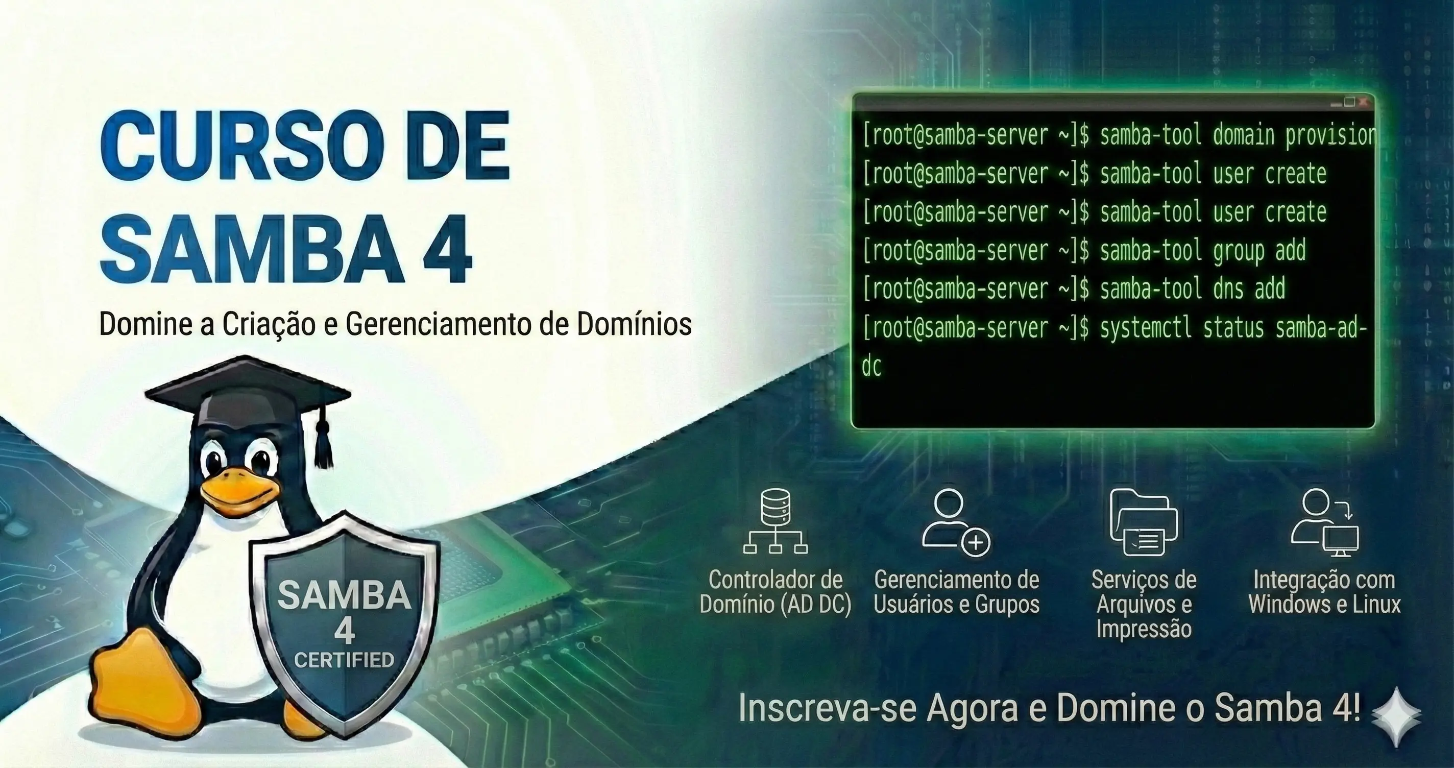Samba 4 — Active Directory Linux para administradores de redes corporativas Windows e Linux