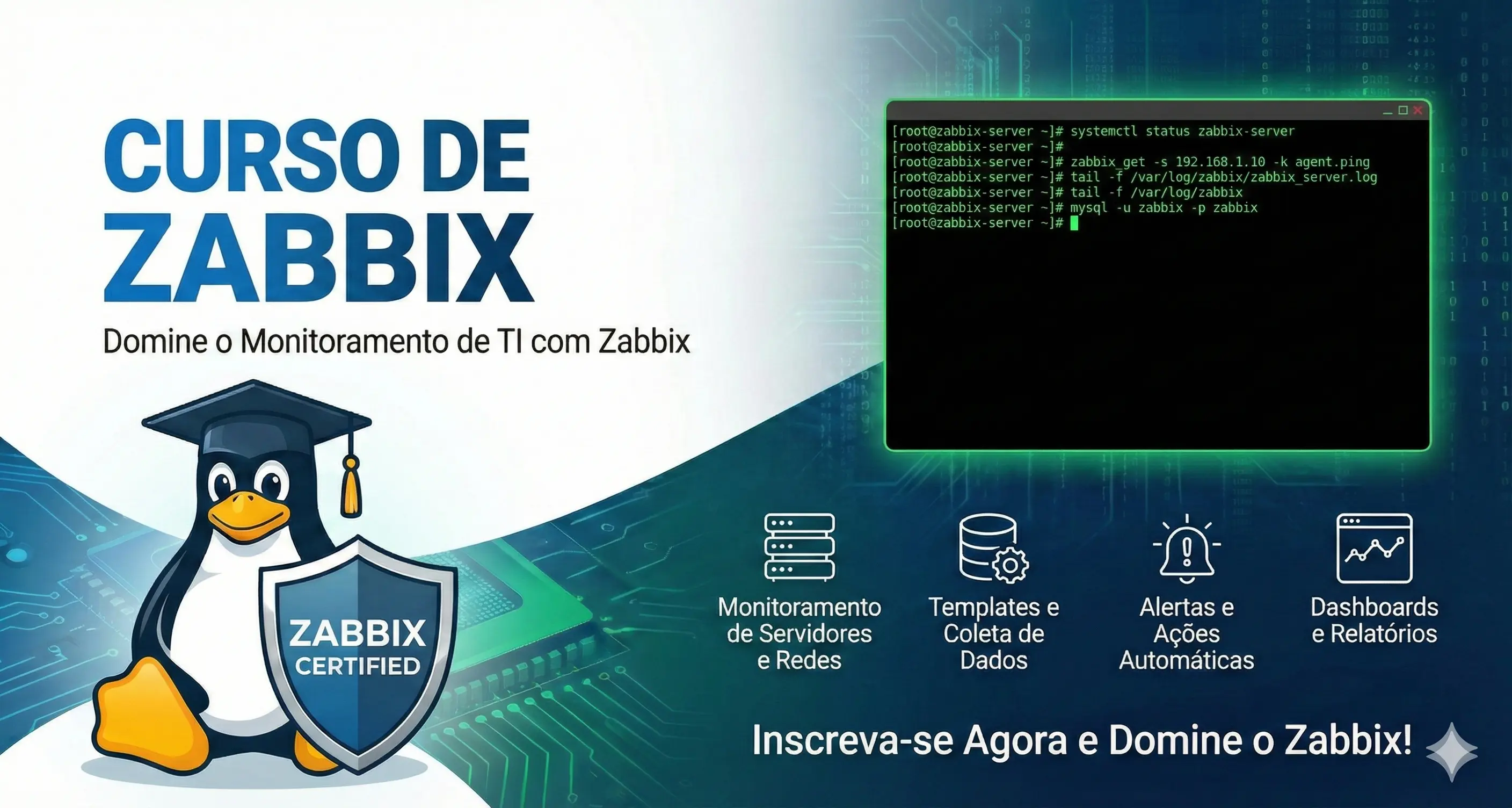 Zabbix — Monitoramento Profissional de Infraestrutura para quem não pode ter surpresas em produção